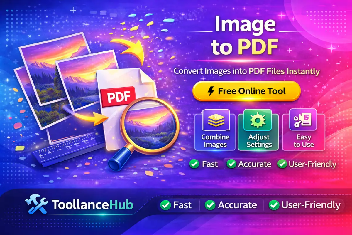 How to Convert Image to PDF Online for Free (No Quality Loss)